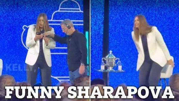 Maria Sharapova lors de l'événement USTA