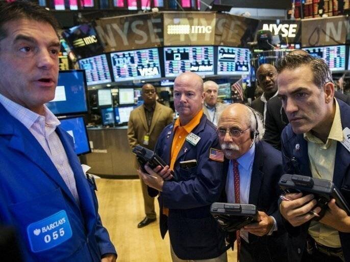Traders on the New York Stock Exchange