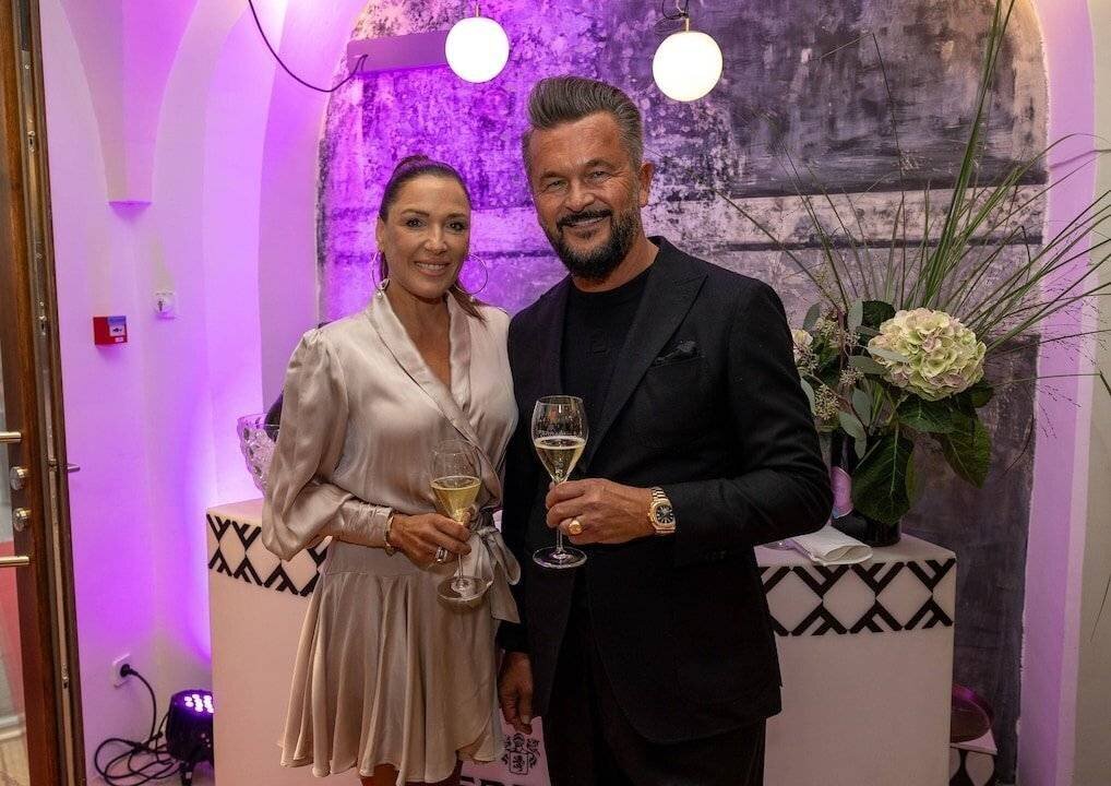 Simone Ballack et Heiko Grote se soutiennent mutuellement malgré leur séparation.