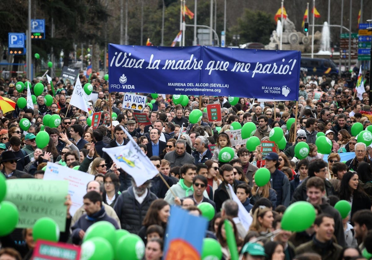 Marcha provida à Madrid