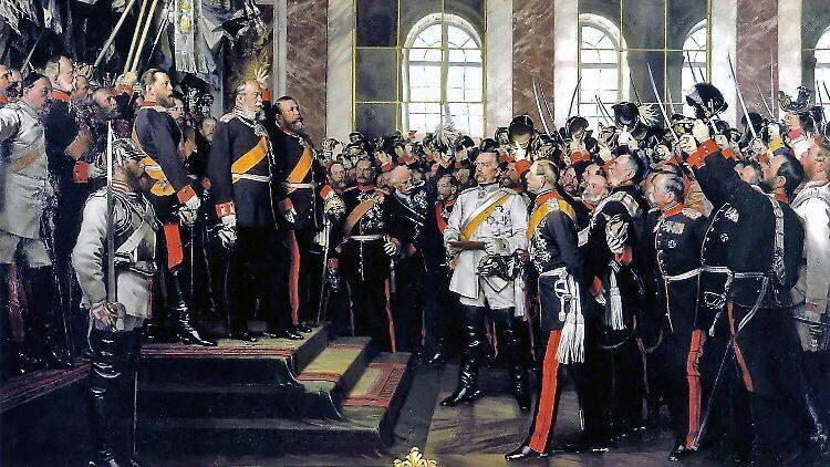 La Proclamation de l'Empire Allemand 1871