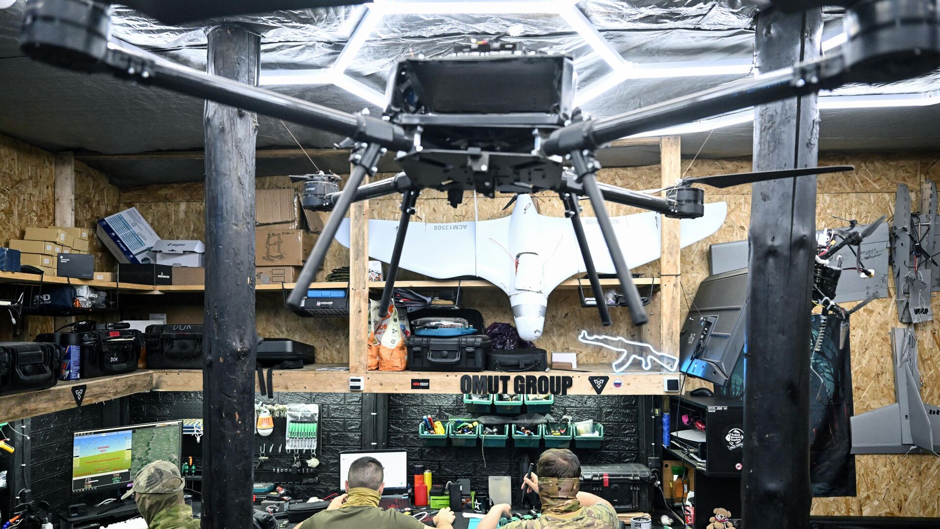 Drone Baba Yaga abattu par les militaires russes