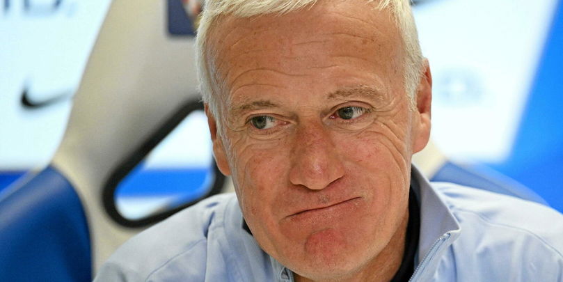 Didier Deschamps lors de la conférence de presse avant le quart de finale de Ligue des nations contre la Croatie.