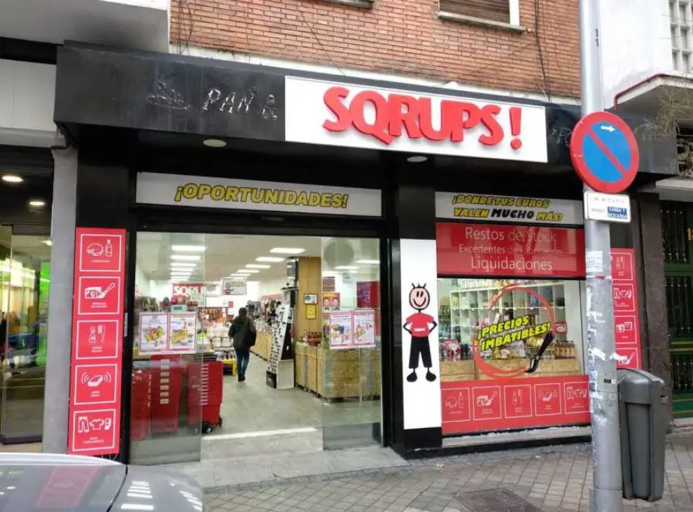 Magasin Sqrups! de la rue Bravo Murillo à Madrid.