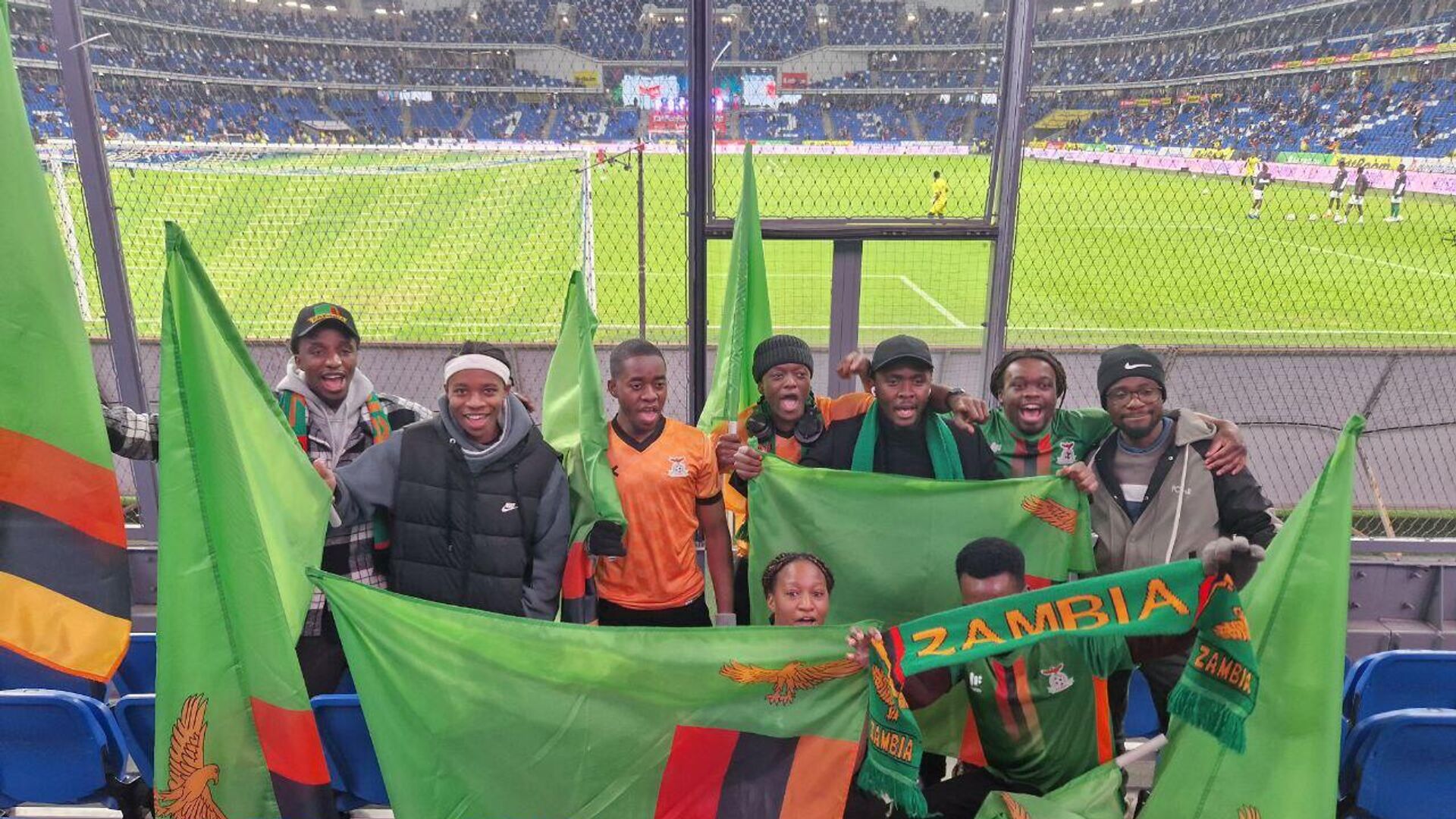 Match Russie-Zambie