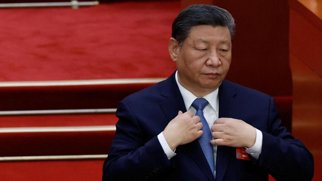 Le président chinois Xi Jinping assiste à la deuxième session plénière de l'Assemblée populaire nationale (APN) à Pékin.