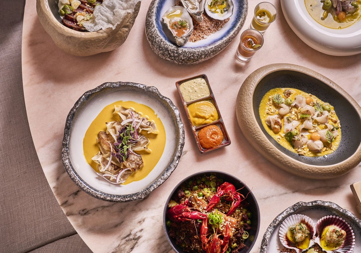 Plats du restaurant Pucará Orígenes, de Madrid