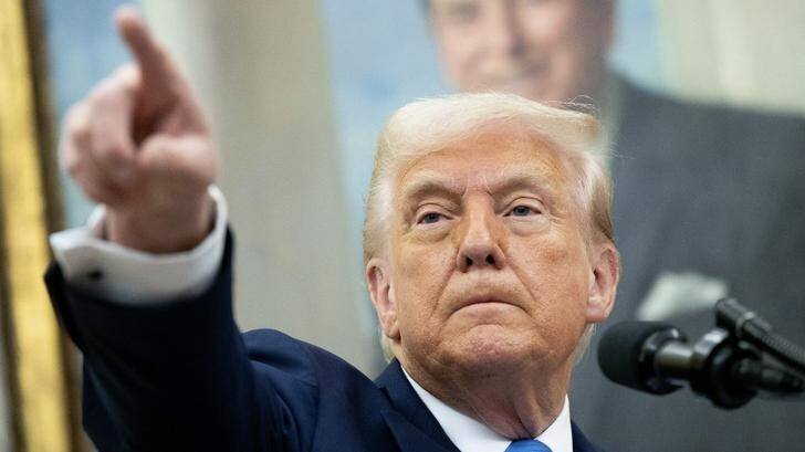 Donald Trump, ici à la Maison Blanche à Washington, le 28 mars 2025.