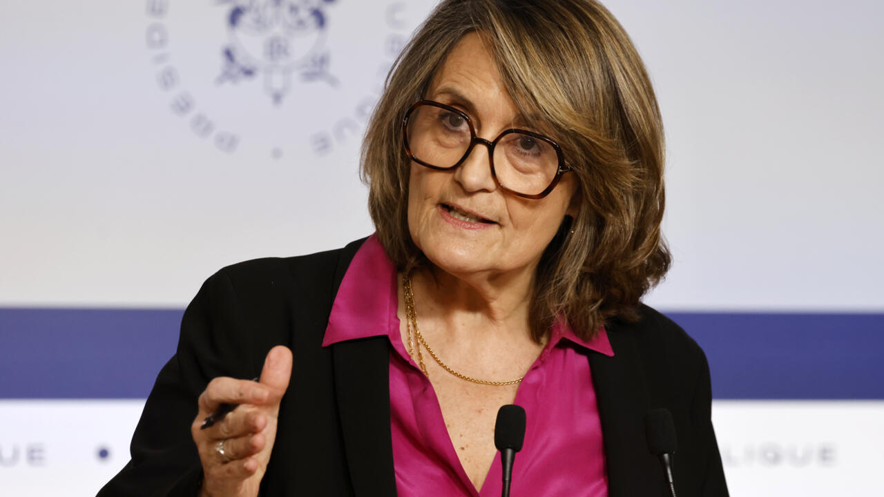 La porte-parole du gouvernement français Sophie Primas, le 26 mars 2025.