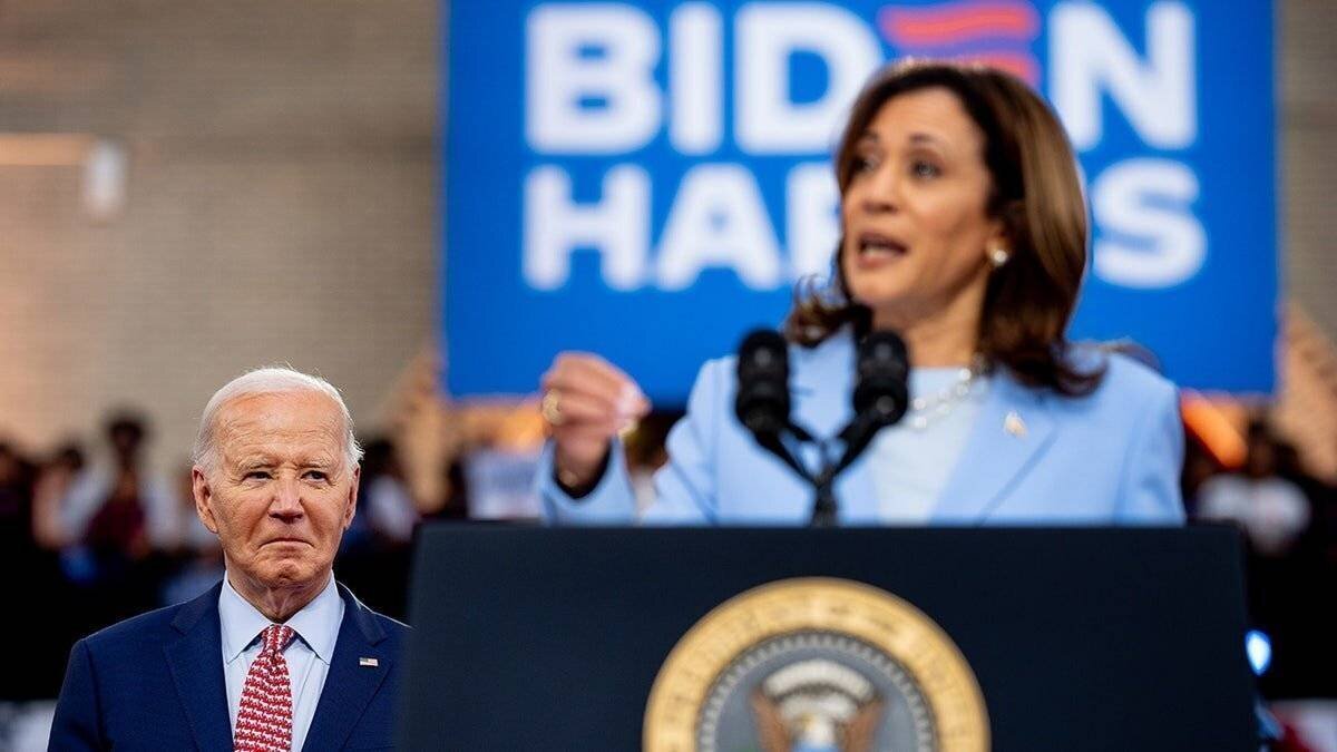 Kamala Harris lors d'un événement de campagne