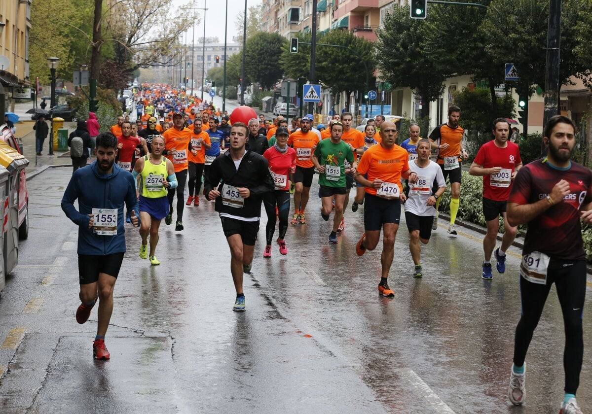 Course de l'athlétisme Padre Marcelino à Grenade