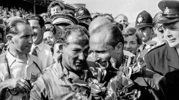 Moss et Fangio