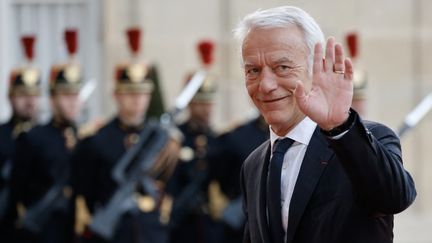 Le président du Medef, Patrick Martin, à l'Élysée, à Paris, le 31 mars 2025 (LUDOVIC MARIN / AFP)