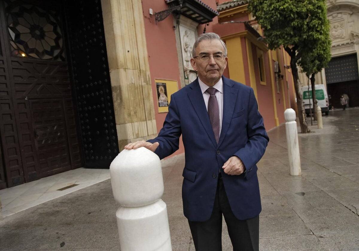 José Joaquín León en la plaza de San Lorenzo