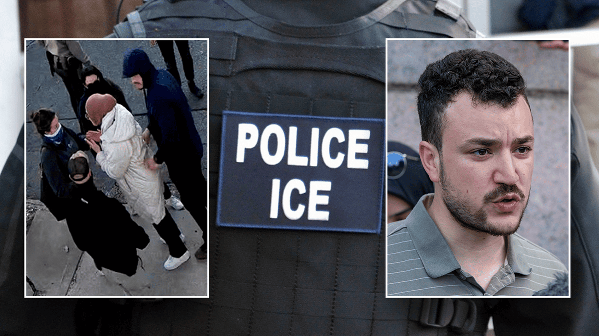 Rumeysa Ozturk et Mahmoud Khalil.