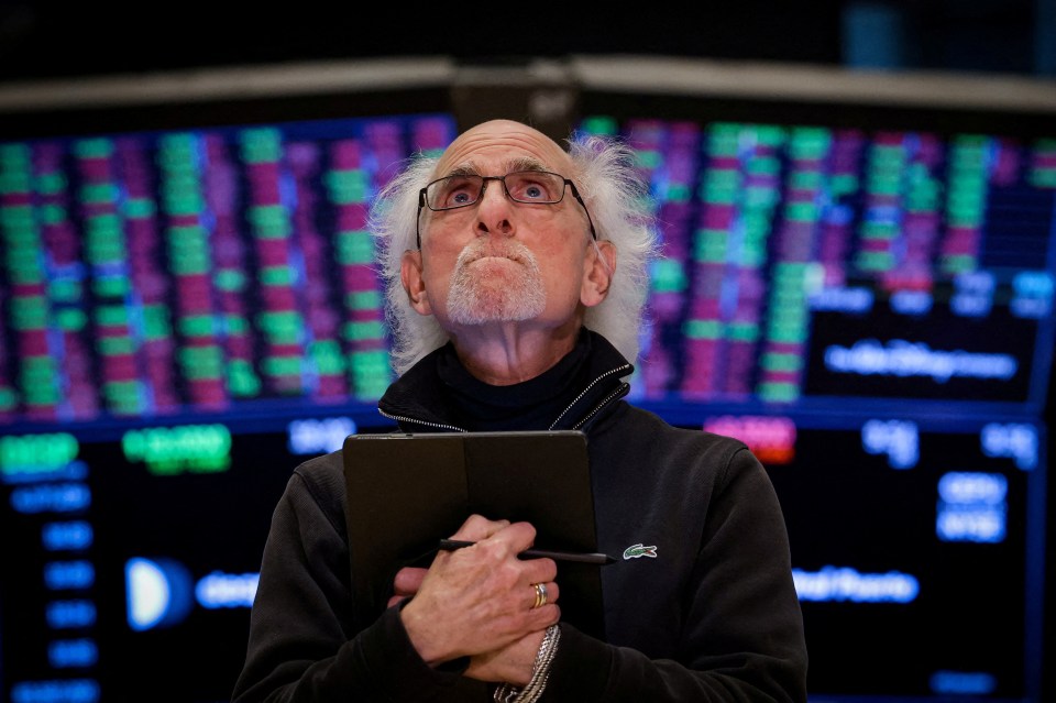 Trader à la Bourse de New York