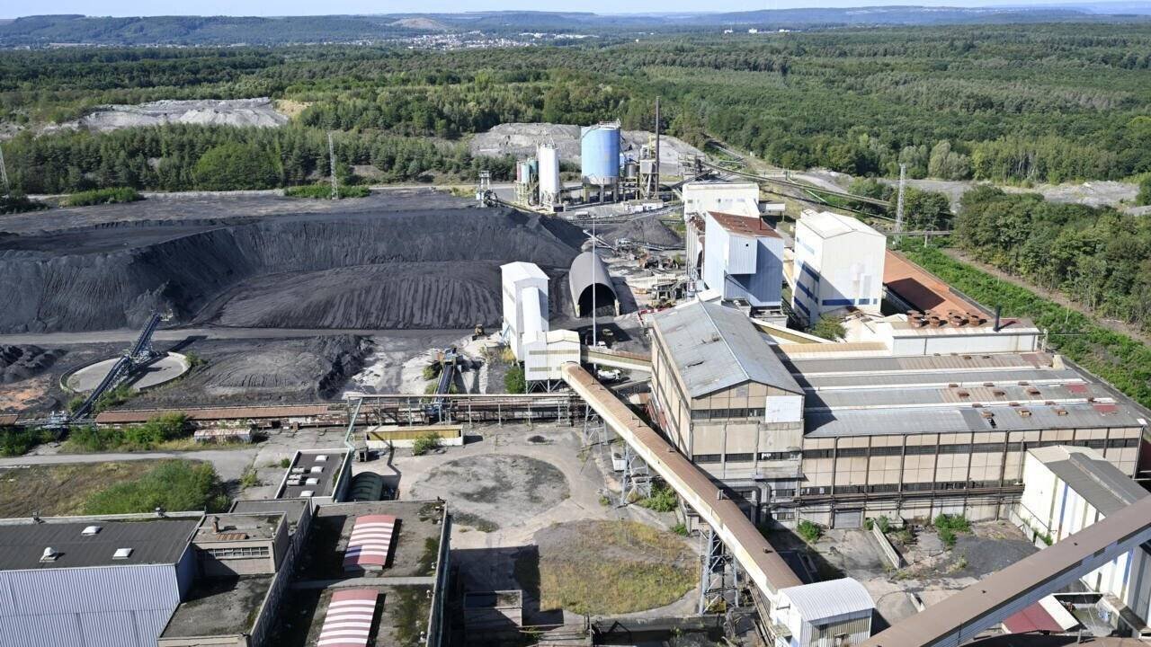 La centrale à charbon Emile-Huchet de Saint-Avold, le 12 septembre 2022 en Moselle