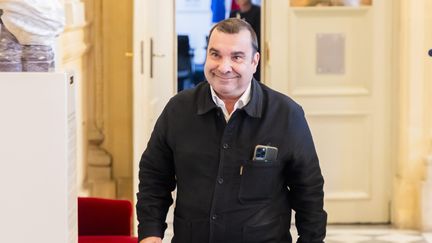 Le député MoDem du Loiret, Richard Ramos, à l'Assemblée nationale, le 1er octobre 2024. (VINCENT ISORE / MAXPPP)