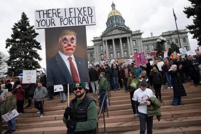 Manifestation contre Elon Musk