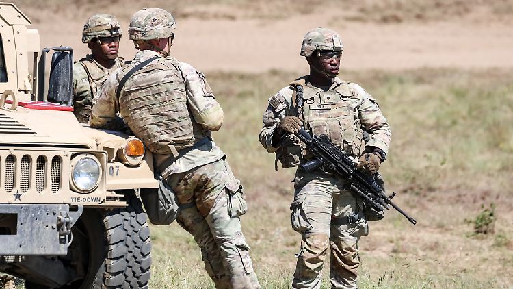US-Soldaten bei einer Militärübung in Polen