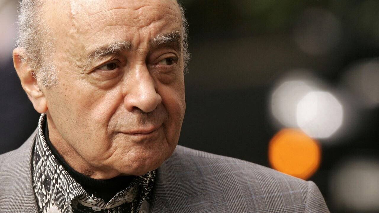 L'ancien propriétaire d'Harrods, Mohamed Al Fayed, à Londres le 27 juillet 2007