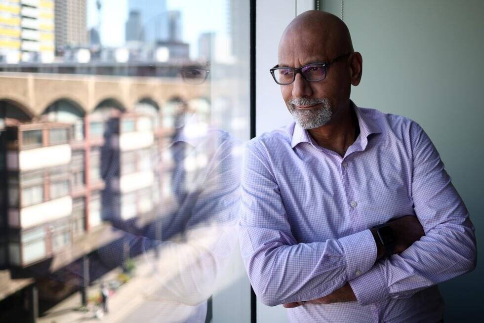 L'avocat Richard Meeran à Londres, le 7 avril 2025