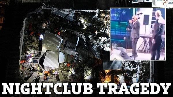 Effondrement du club Jet Set