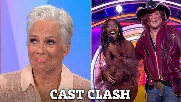 Mickey Rourke sur le plateau de Celebrity Big Brother