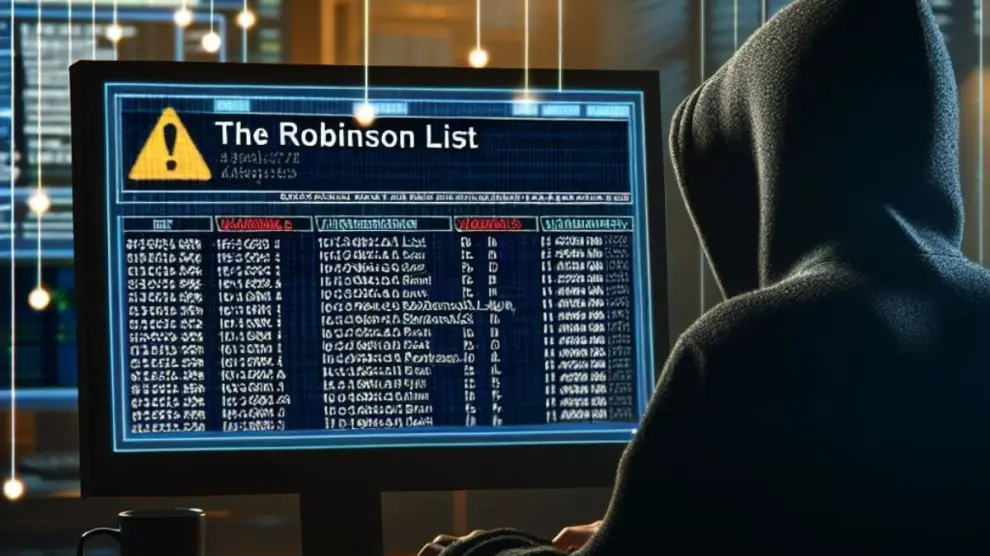 Alerta por una posible filtración en la Lista Robinson: datos de más de 600.000 personas podrían estar en la dark web