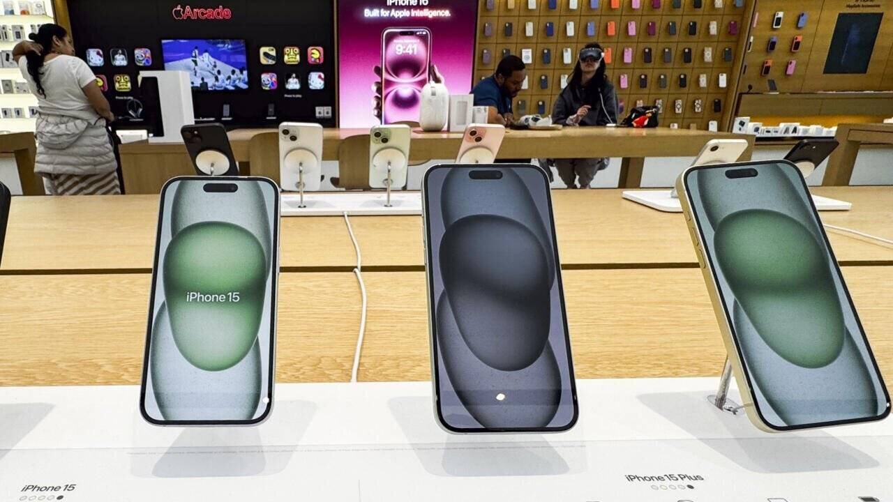 Un magasin Apple à Washington, DC, le 8 avril 2025