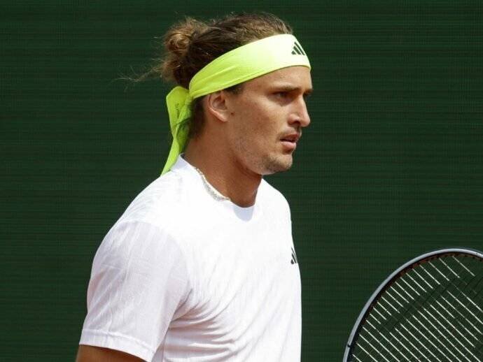 Alexander Zverev lors de sa conférence de presse après la défaite