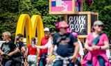Logo de McDonald's à Pinkpop