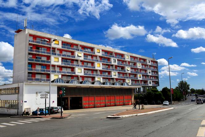 La caserne des pompiers de la Benauge, à Bordeaux, en 2010.