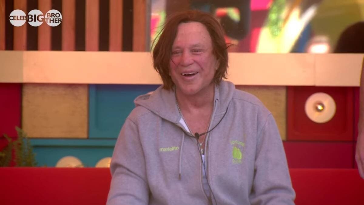 Mickey Rourke dans le Grande Fratello UK