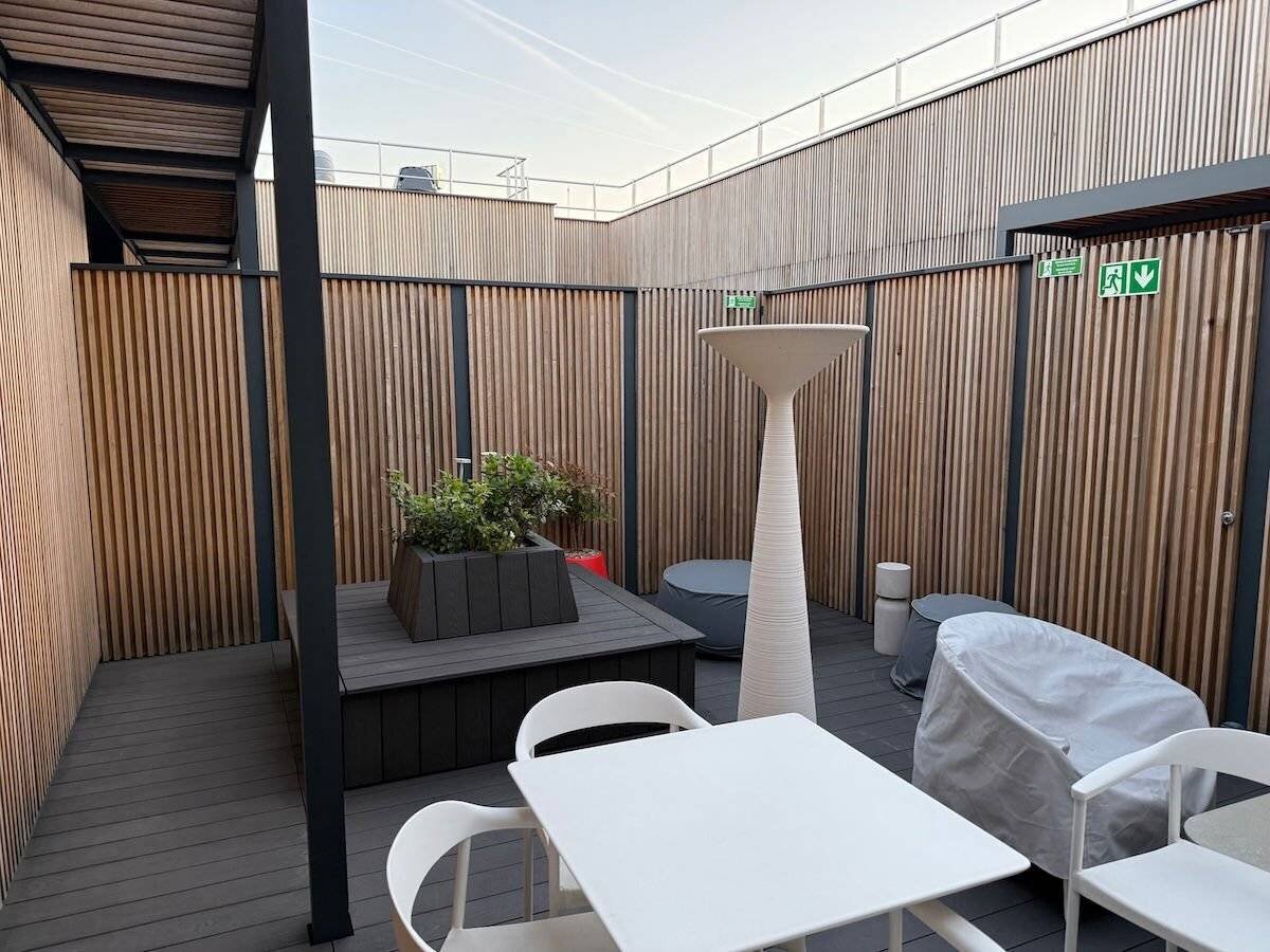 Terrasse de la Suite La Première d'Air France