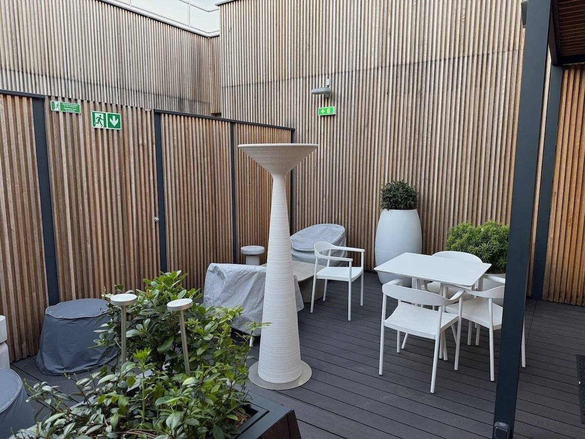 Terrasse de la Suite La Première d'Air France