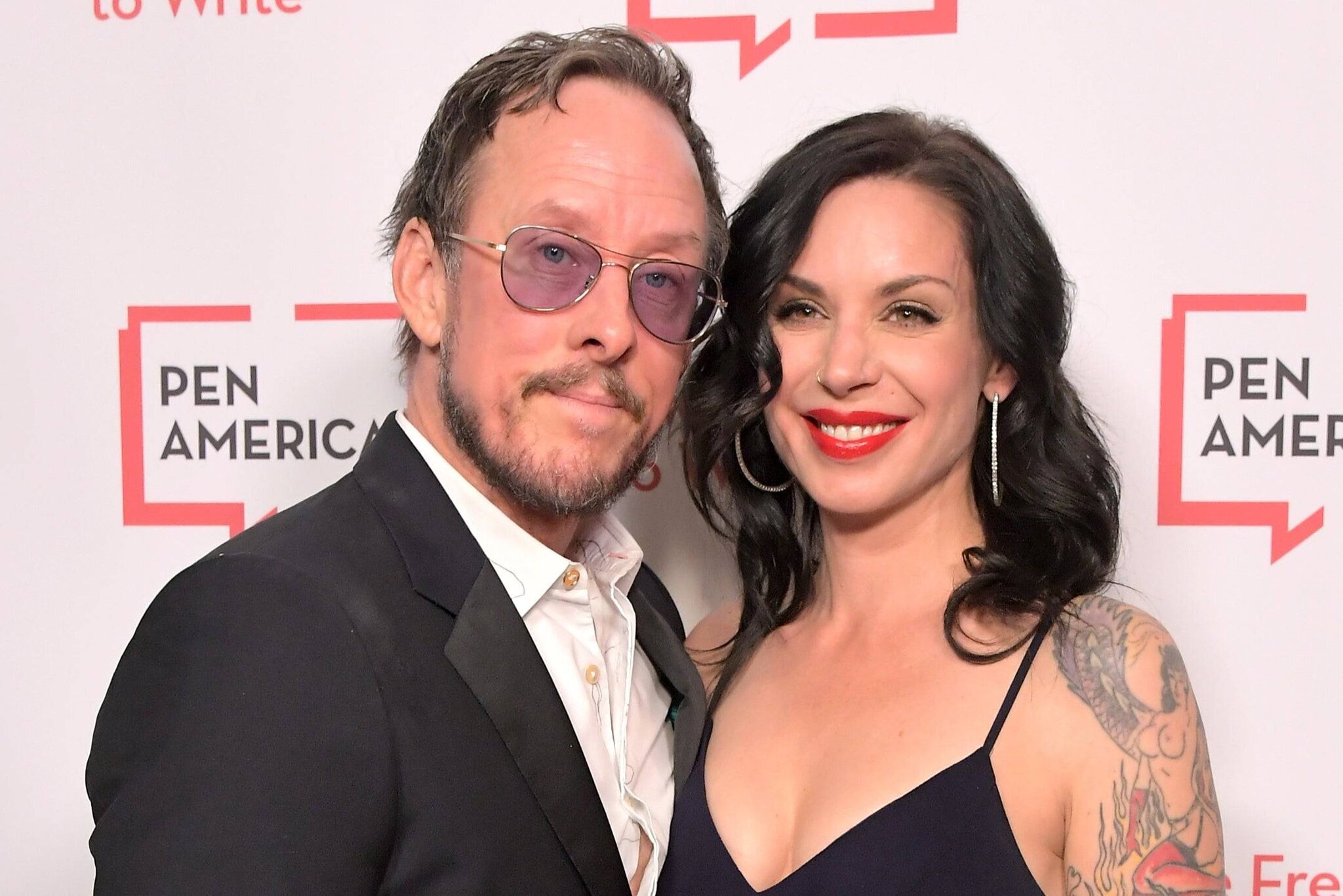 Scott Shriner et Jillian Lauren en 2018