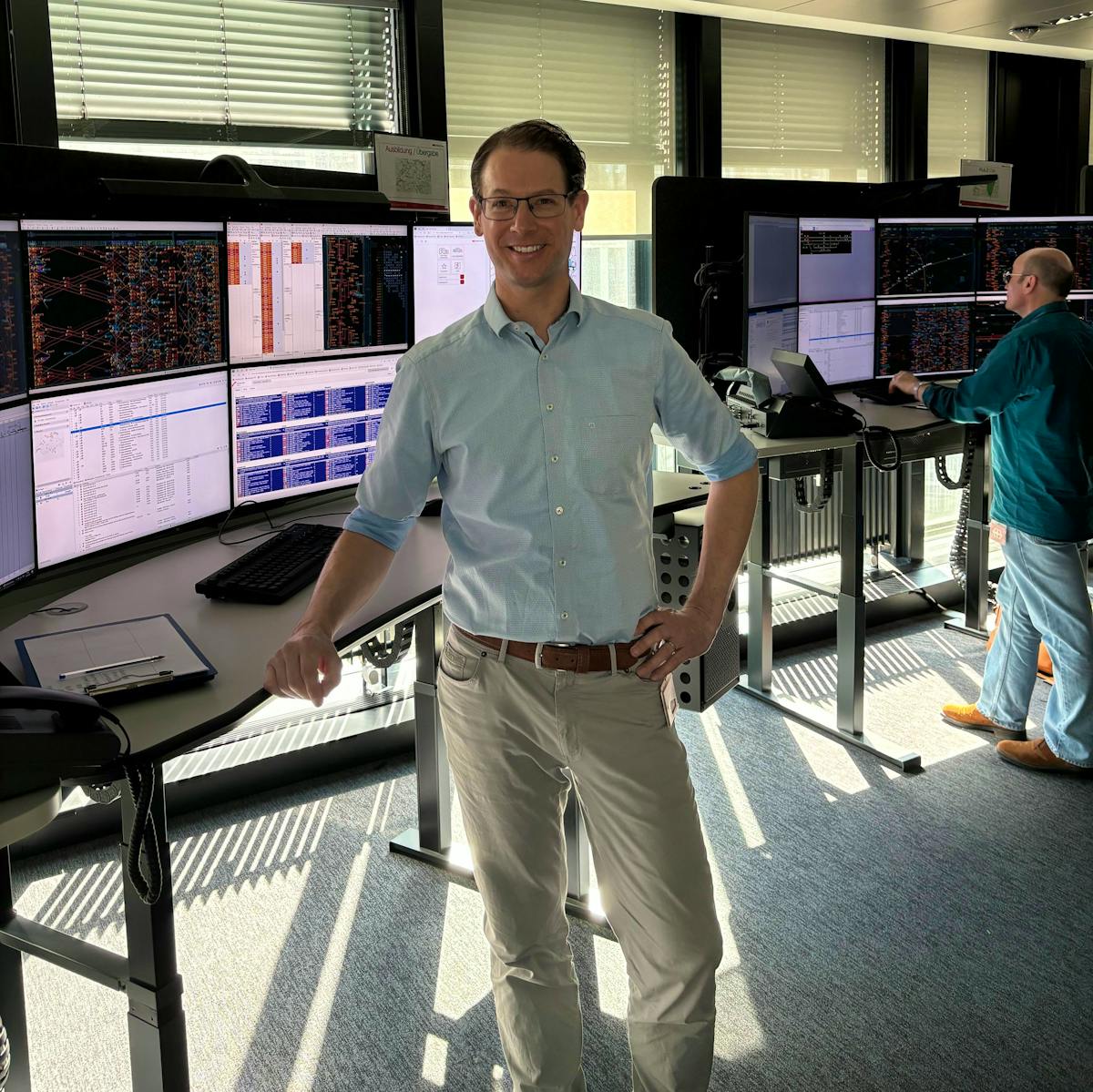 Carlo Fasciati, directeur du Traffic Control Center à Berne.