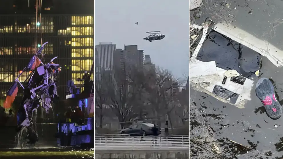Accident d'hélicoptère à New York
