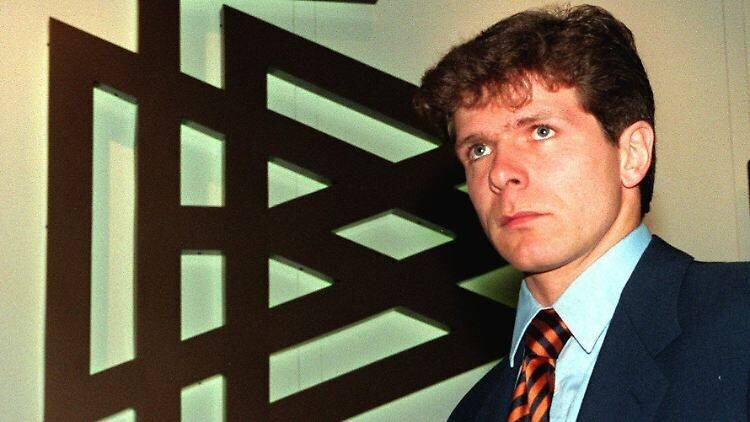 Andreas Möller après sa Schutzschwalbe.