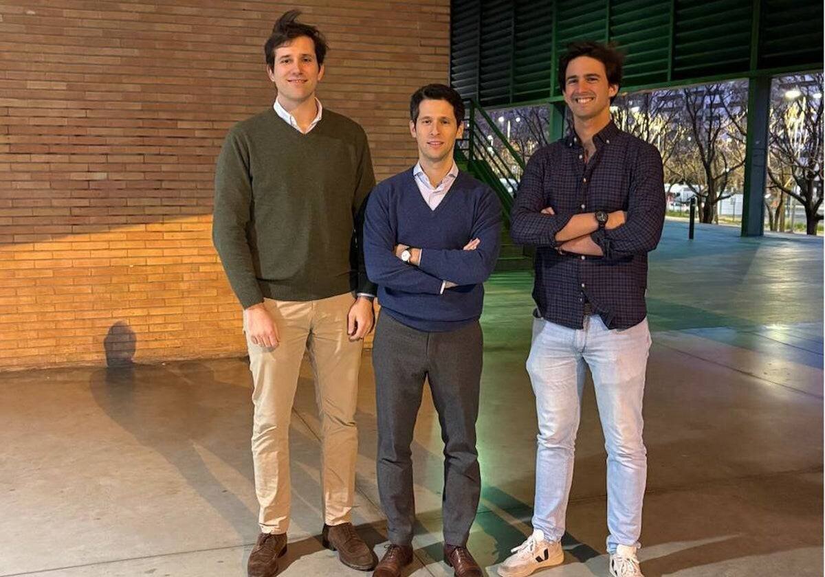 Manuel Rodríguez-Tabernero, Alejandro Feria et Enrique Gago, fondateurs de Lawying