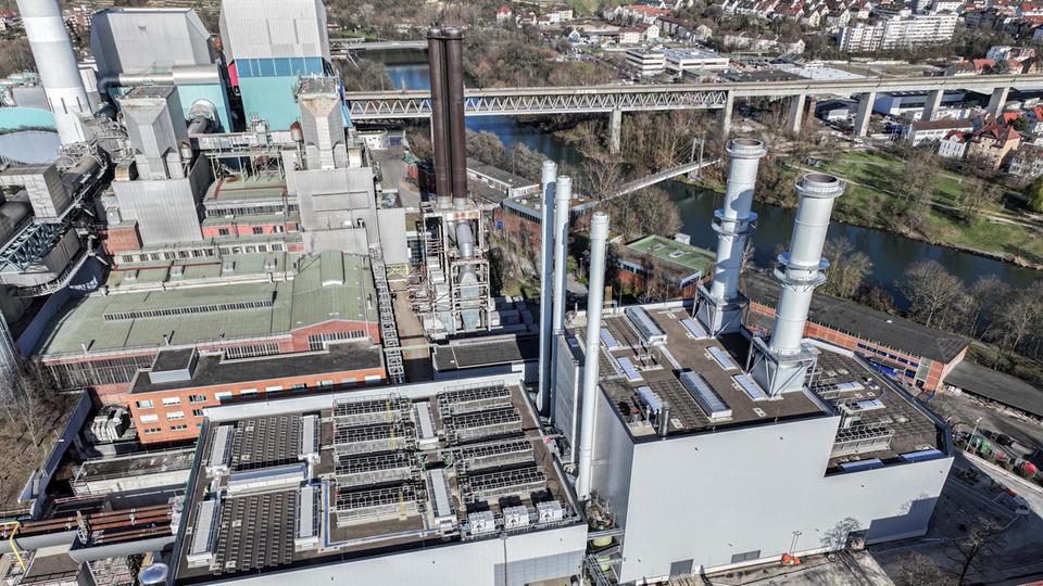 Das Kraftwerk Stuttgart-Münster hat die Umstellung von Kohle auf Erdgas hinter sich. | EnBW Kraftwerk Stuttgart-Münster