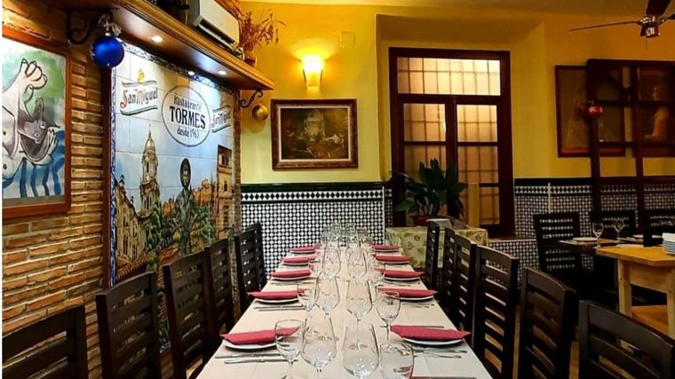 Restaurant Tormes à Málaga.