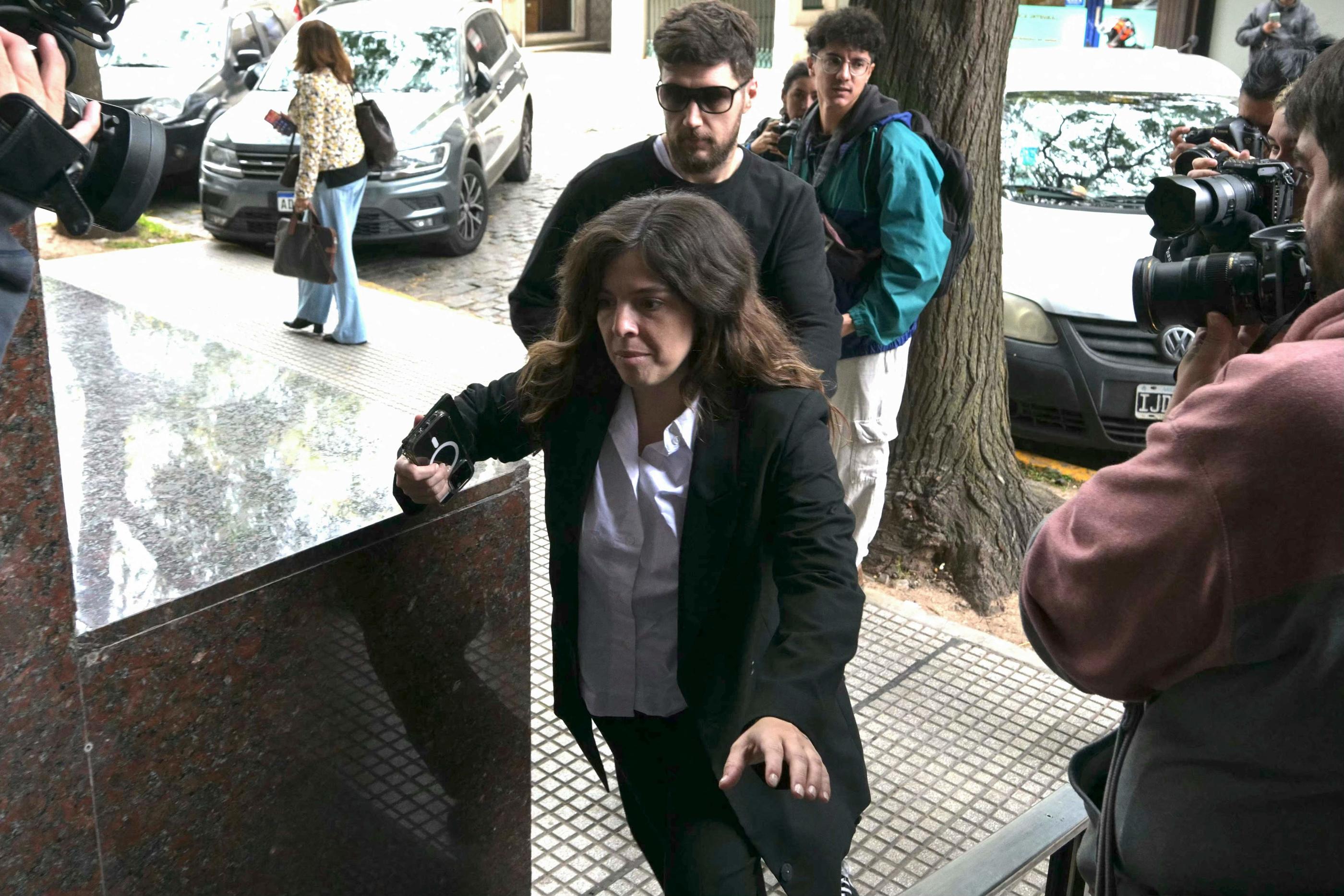 Dalma, la fille de Diego Maradona, pointe la responsabilité des médecins dans la mort de son père. AFP/Juan Mabromata