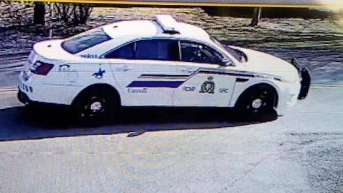 Photo de la fausse autopatrouille que conduisait le tueur de Portapique.