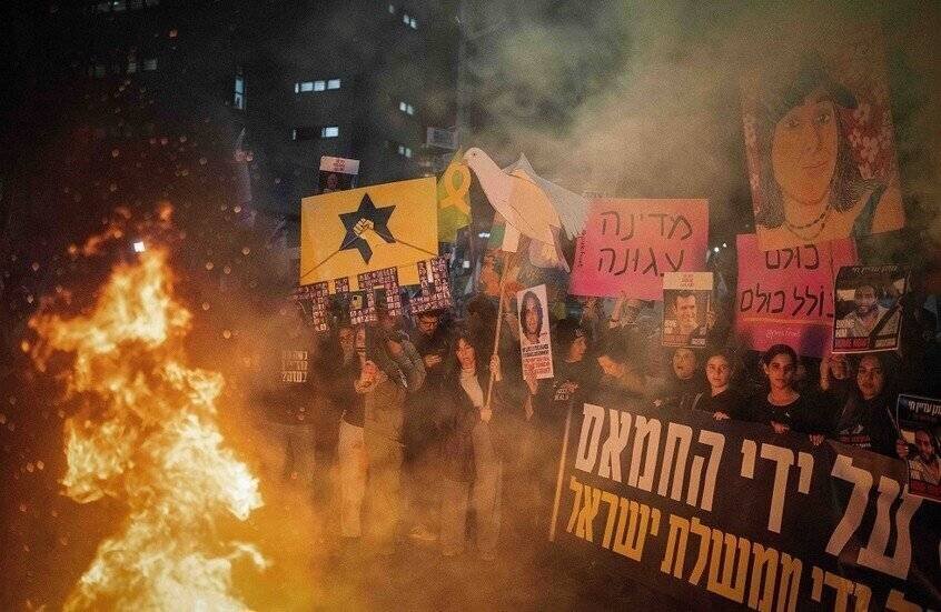 Manifestation massive à Tel Aviv pour la libération des otages de Gaza