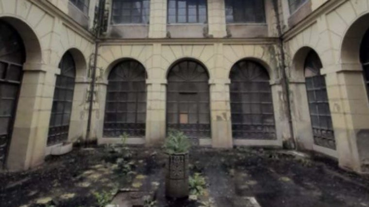 Un des patios de San Juan de Dios, bâtiment classé BIC
