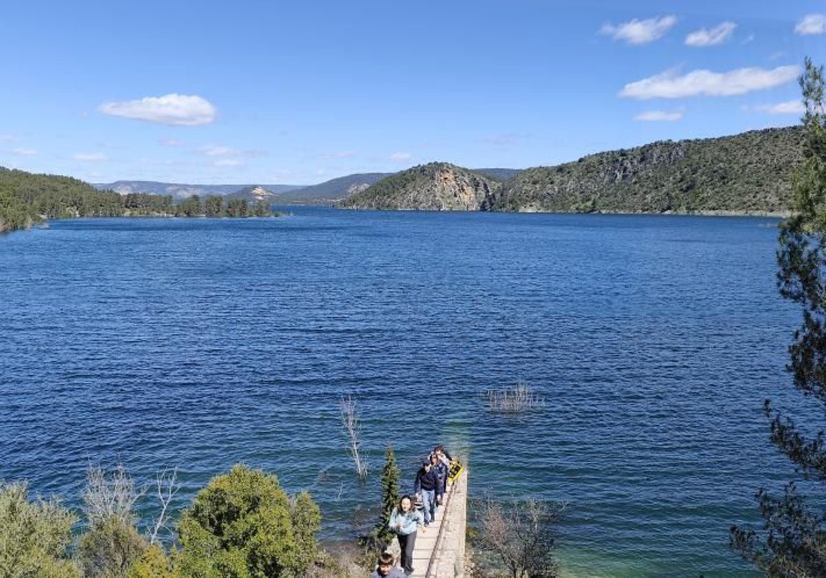 Le réservoir d'Entrepeñas récemment