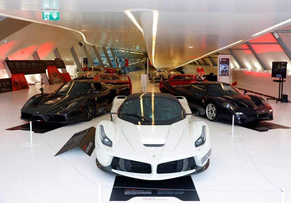 Exposition Ferrari à Saragosse