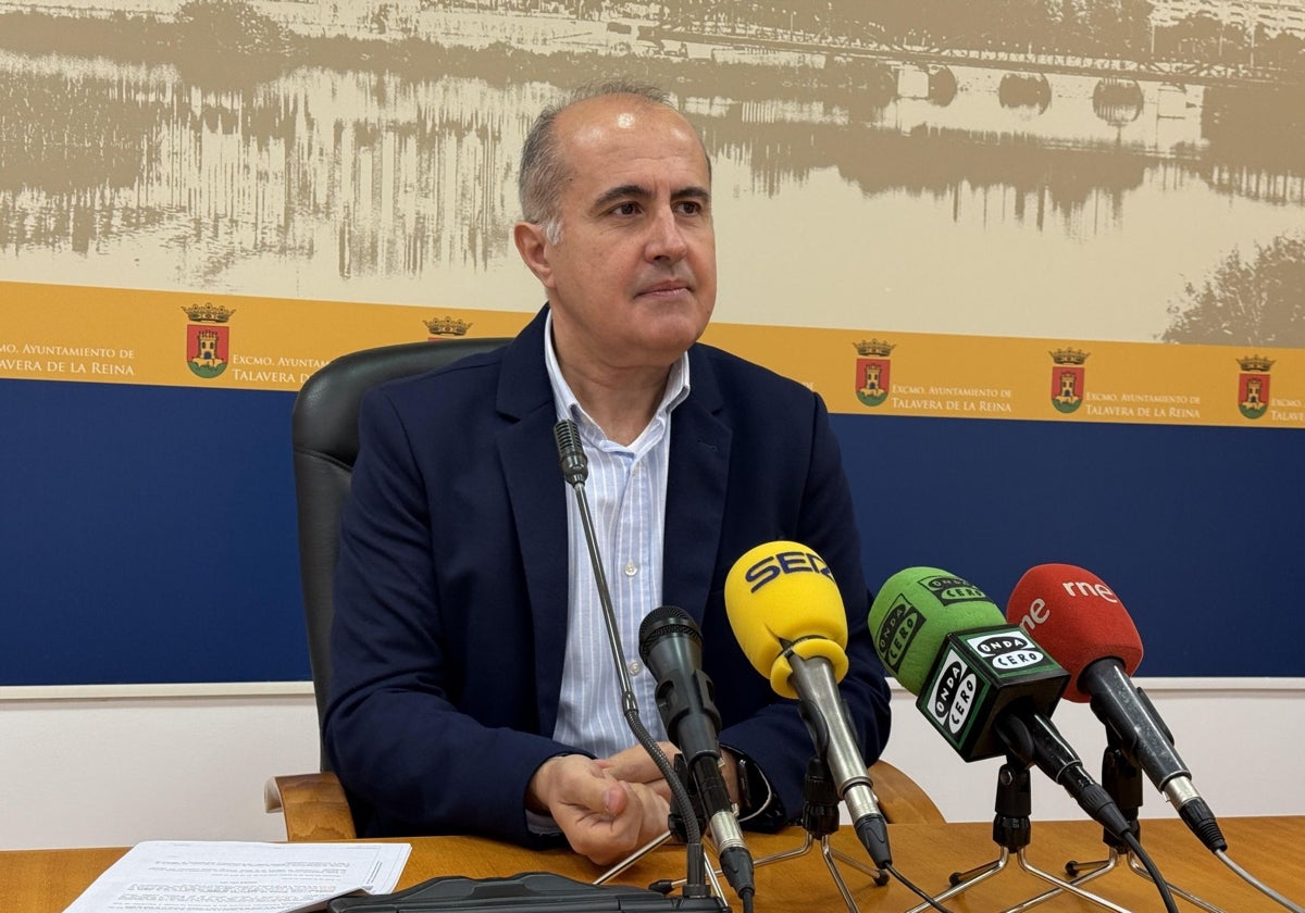 Jesús García-Barroso, porte-parole de l'équipe de gouvernement à la mairie de Talavera